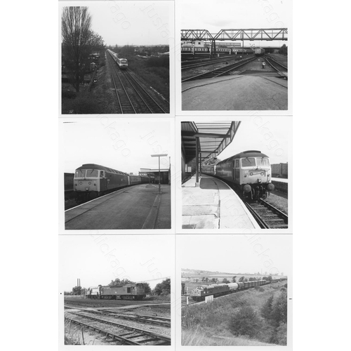 73 - Railway. Modern Traction. Approx. 200, mostly colour with a few black and white, 3.5