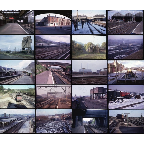 79 - Railway. Infrastructure. A good selection of approx. 180 x 35mm colour slides, all on Kodak film sto... 