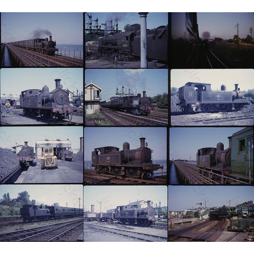 85 - Railway. ISLE OF WIGHT. A small selection of 21 x 35mm original 
Kodak colour slides. All taken on t... 