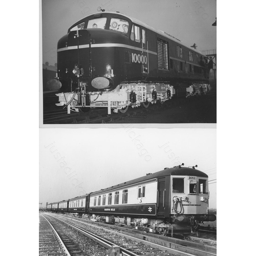 99 - Railway. Infrastructure and modern traction. An excellent assortment of British Railways Public Rela... 