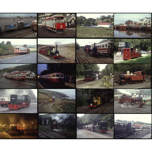 60 - Railway. Overseas Traction - ISLE OF MAN. Approx. 195 x 35mm colour slides, all on Agfa film stock a... 