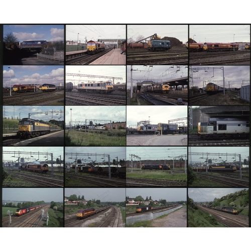 70 - Modern Traction 1990's. A collection of modern traction by the late photographer David T. Williams o... 