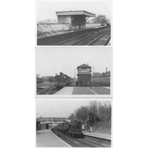 71 - Railway. A fine collection of commercial photographs, black and white prints and postcards (some col... 