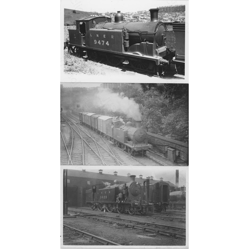 71 - Railway. A fine collection of commercial photographs, black and white prints and postcards (some col... 