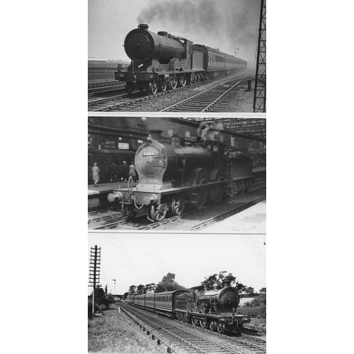 71 - Railway. A fine collection of commercial photographs, black and white prints and postcards (some col...