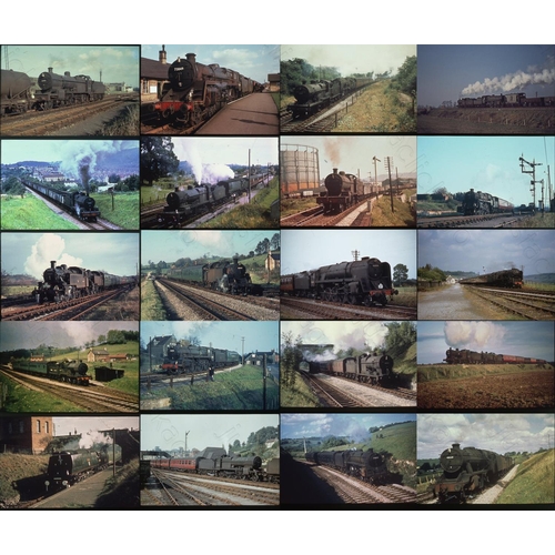 75 - Railway. Colour Rail collection. A fine selection of 