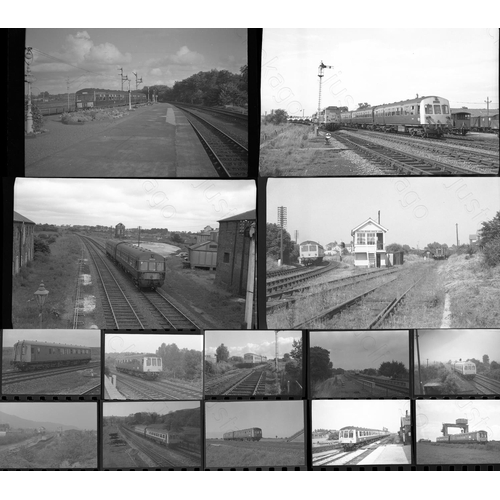 11 - Railway. Modern Traction, D.M.U's. Approx. 100, mostly 35mm format with some medium and larger forma... 