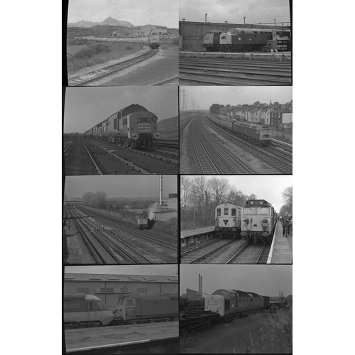 13 - Railway. Original black & white, individual, medium format negatives by John Vaughan.
Approx. 100. R... 