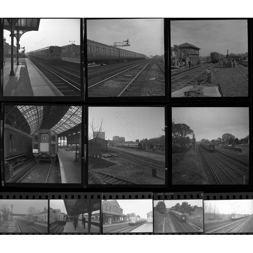 16 - Railway. Modern Traction - E.M.U's. A selection of approx. 130, medium format with several 35mm, bla... 