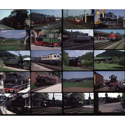 174 - Railway. Overseas traction - Germany. A collection of approx. 260 x 35mm colour slides on Kodak film... 