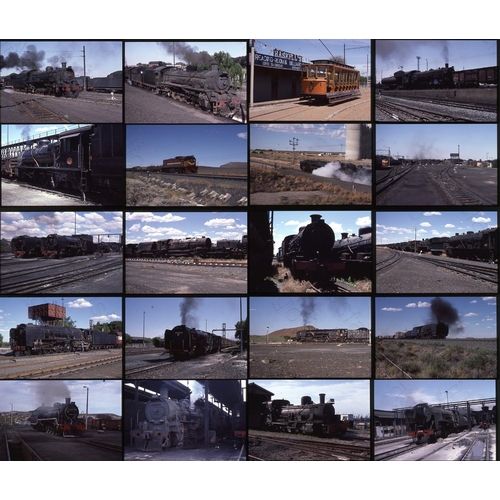 175 - Railway. Overseas traction - South Africa. A large collection of approx. 435 x 35mm colour slides on... 