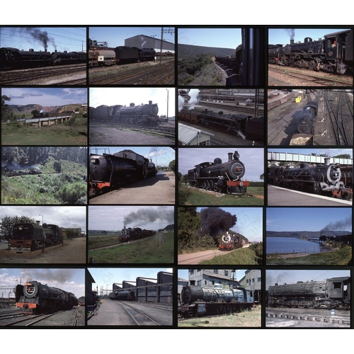 175 - Railway. Overseas traction - South Africa. A large collection of approx. 435 x 35mm colour slides on... 