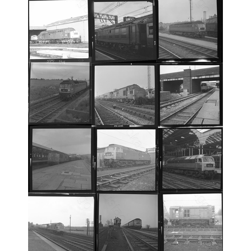 18 - Railway. Modern Traction - Pre-Tops. A selection of approx. 50, medium format with some 35mm, black ... 