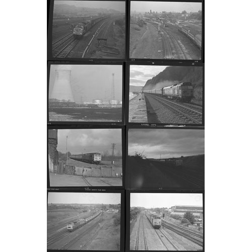 19 - Railway. Original black & white, individual, medium format negatives by John Vaughan.
Approx. 100. R... 