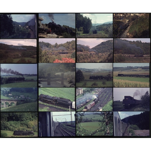 27 - Railway. Overseas Traction - CZECHOSLOVAKIA. A small selection  of 33 x 35mm colour slides, mostly o... 