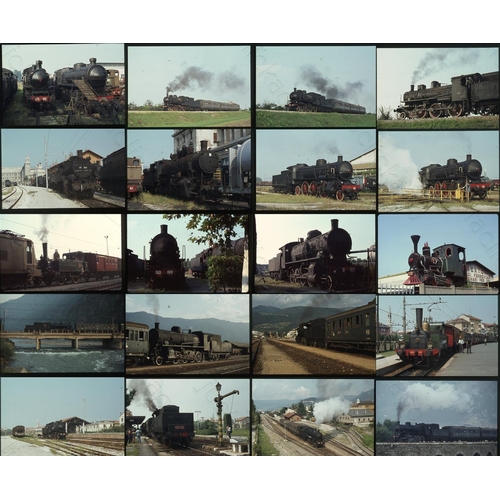 305 - Railway. Overseas Traction - ITALY. Approx. 180 x 35mm, colour slides, mostly on Agfa film stock. A ... 