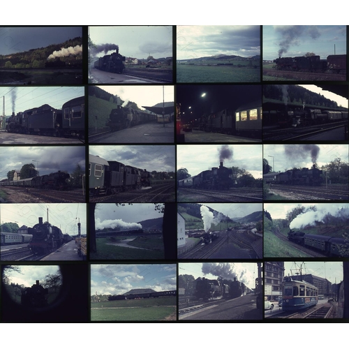 32 - Railway. Overseas Traction - GERMANY. A small selection  of 33 x 35mm colour slides, all on Agfa fil... 