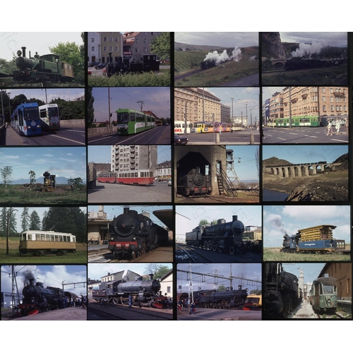 336 - Overseas Traction. A good assortment of approx. 220 x 35mm colour slides, on mixed film stock. The s... 