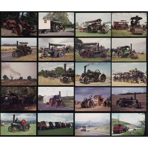 338 - Traction Engines. A good collection of approx. 550 x 35mm colour slides on Agfa film stock. The slid... 