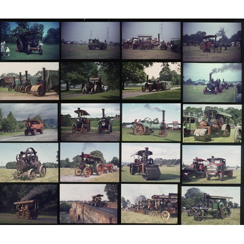 338 - Traction Engines. A good collection of approx. 550 x 35mm colour slides on Agfa film stock. The slid... 