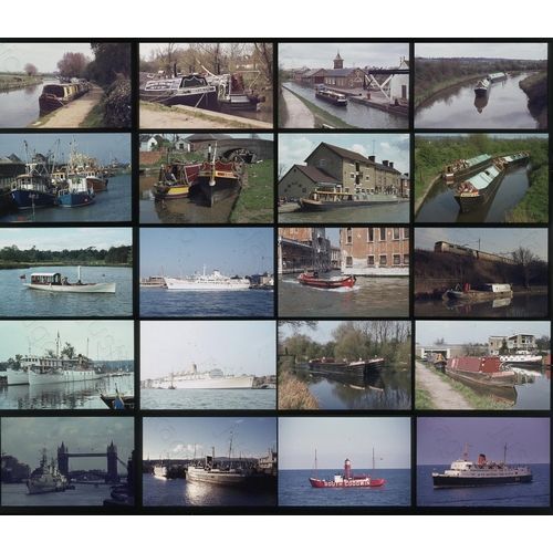 339 - Shipping, Canals and Waterways. A good collection of approx. 550 x 35mm colour slides on mostly Agfa... 