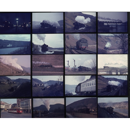 344 - Railway. Overseas Traction - WEST GERMANY. Approx. 125 x 35mm, colour slides, mainly on Agfa film st... 