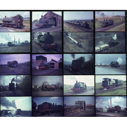 346 - Railway. Industrial. A small collection of approx. 75 x 35mm, colour slides, mainly on Agfa film sto... 