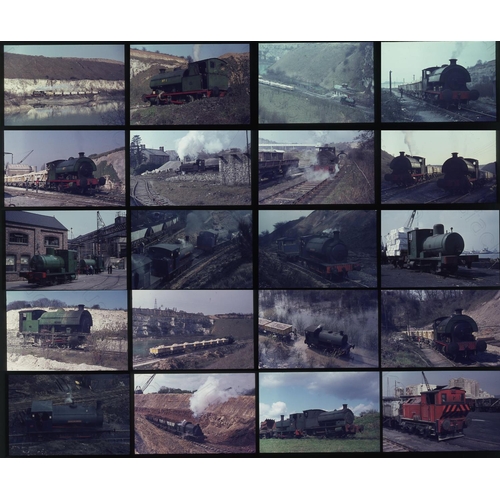 347 - Railway. Industrial. A small collection of approx. 100 x 35mm, colour slides, all on Agfa film stock... 