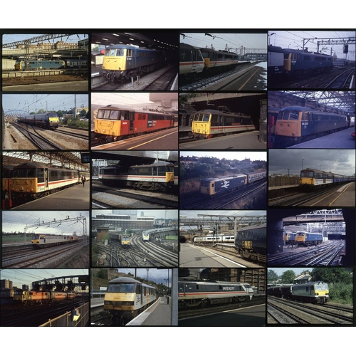 38 - Railway. Modern Traction. A selection of approx. 120 x 35mm, colour slides, on mixed film stock. The... 