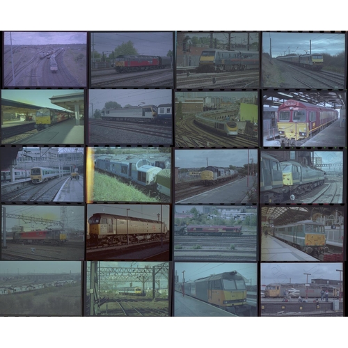 39 - Railway. Modern Traction. Approx. 100 x 35mm colour negatives with a few black and white mixed in. T... 