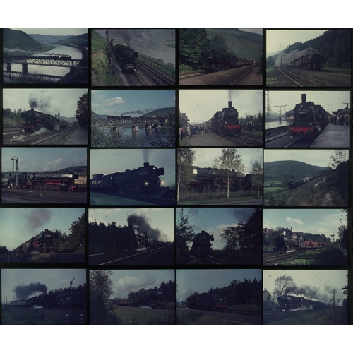 471 - Railway. Overseas Traction - WEST GERMANY. Approx. 65 x 35mm, colour slides, on Agfa film stock. A s... 