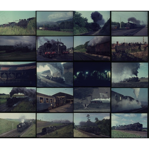 474 - Railway. Overseas Traction - WEST GERMANY & FRANCE. Approx. 125 x 35mm, colour slides, on Agfa film ... 