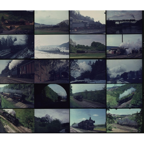 476 - Railway. Overseas Traction - WEST GERMANY. Approx. 120 x 35mm, colour slides, on Agfa film stock. A ... 