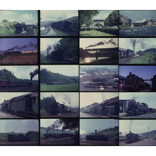 478 - Railway. Overseas Traction - WEST GERMANY. Approx. 83 x 35mm, colour slides, on Agfa and Kodak film ... 