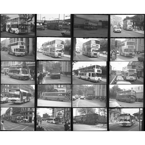 48 - Irish Bus selection. Approx. 100, individual, 35mm black and white and a few colour negatives. The s... 