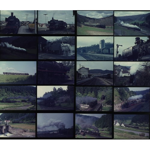 480 - Railway. Overseas Traction - WEST GERMANY. Approx. 68 x 35mm, colour slides, on Agfa film stock. A s... 