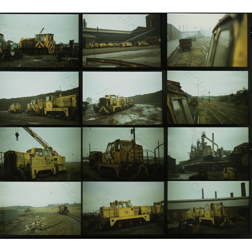 485 - Railway. Industrial. A small selection of 23 x 35mm colour slides, all on Agfa film stock. All the s... 