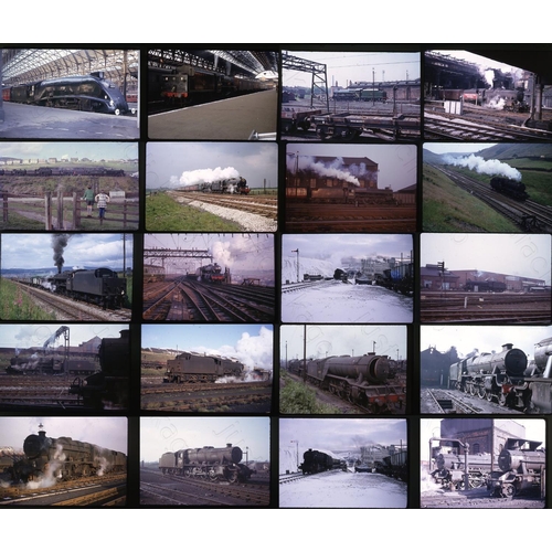 56 - Railway. B.R. Steam. Approx. 56 x 35mm original Kodak colour slides. A good quality selection, most ... 