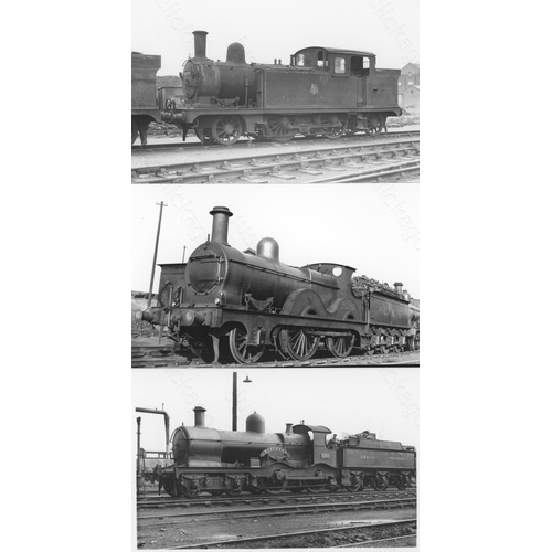 6 - Railway. B.R. Steam. A box of Approx. 600, black and white, postcard size prints. The prints feature... 