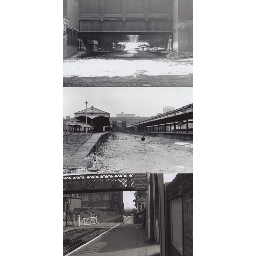 64 - Railway. Infrastructure. A large collection of approx. 450, colour and black and white, 6