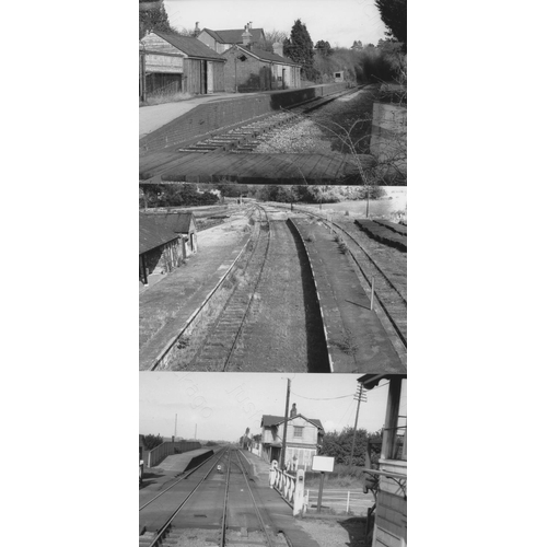 64 - Railway. Infrastructure. A large collection of approx. 450, colour and black and white, 6