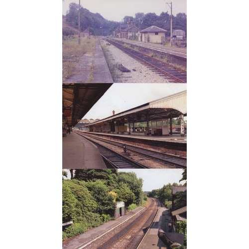 64 - Railway. Infrastructure. A large collection of approx. 450, colour and black and white, 6