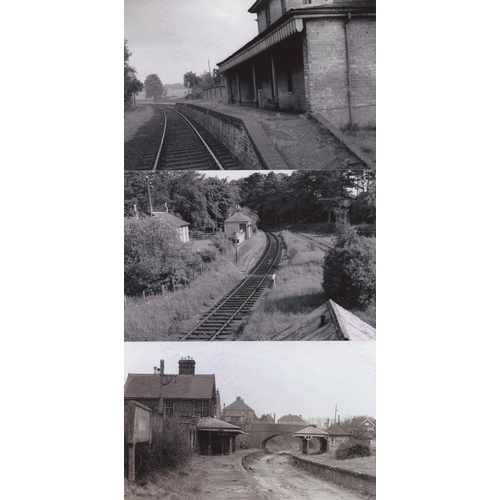 64 - Railway. Infrastructure. A large collection of approx. 450, colour and black and white, 6