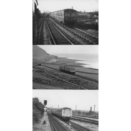 66 - Railway. Infrastructure. A large collection of approx. 500,  black and white (includes a few colour)... 