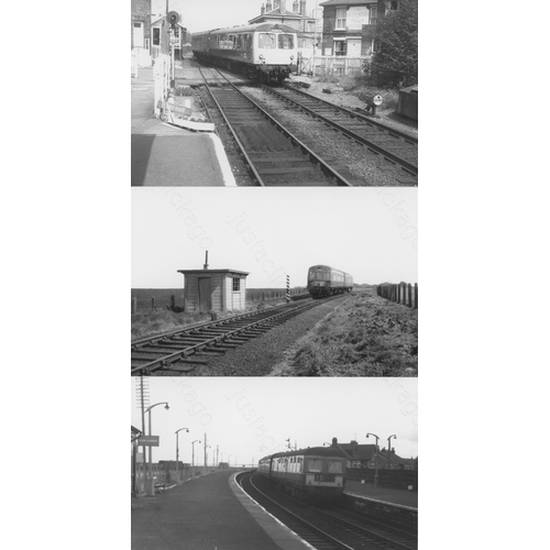 66 - Railway. Infrastructure. A large collection of approx. 500,  black and white (includes a few colour)... 