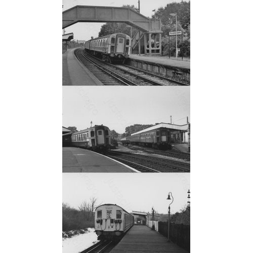 67 - Railway. Infrastructure. A large collection of approx. 400, mainly black and white with a few colour... 