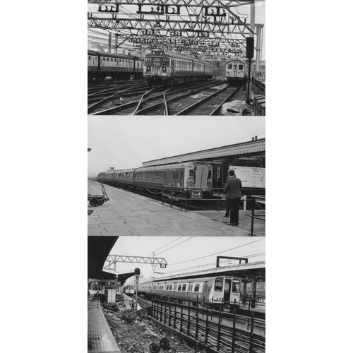 67 - Railway. Infrastructure. A large collection of approx. 400, mainly black and white with a few colour... 