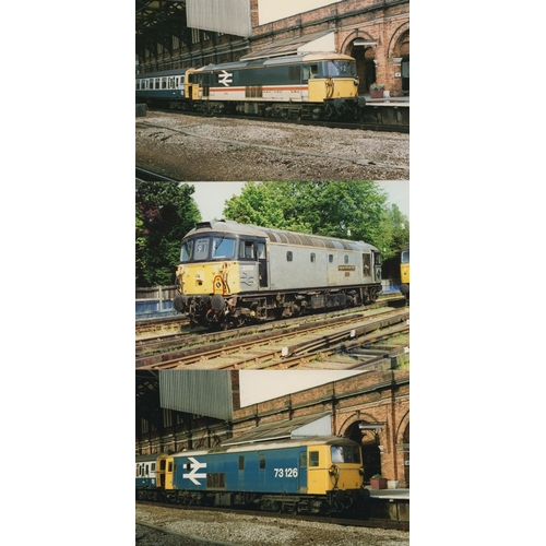 69 - Railway. Modern Traction. A large collection of approx. 1000+, mainly colour 6