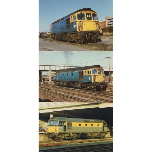 69 - Railway. Modern Traction. A large collection of approx. 1000+, mainly colour 6