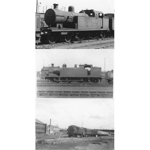 7 - Railway. L.M.S. Locomotives. A box of Approx. 650, black and white, postcard size prints. The prints... 